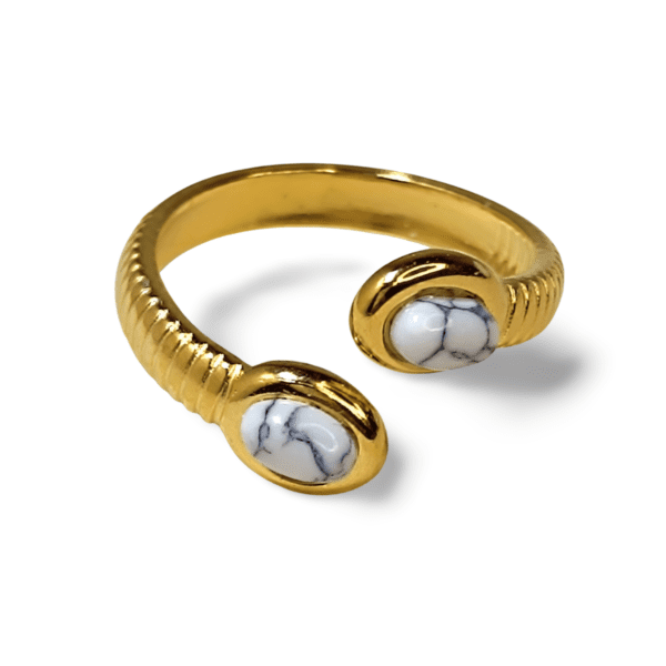 ANILLO BRISA DE COLORES BLANCO ANILLO BRISA DE COLORES BLANCO