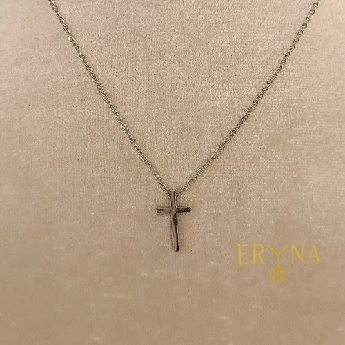 COLLAR ERYNA CRUZ ACERO
