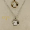 COLLAR ERYNA LUNA Y CORAZÓN