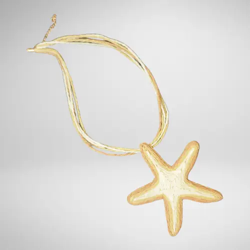 Collar estrella natural eryna Collar estrella natural eryna