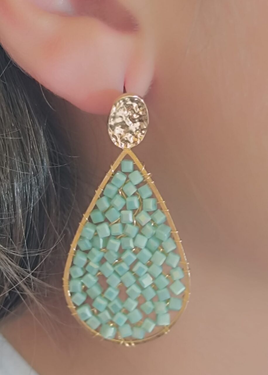 PENDIENTES LÁGRIMA MULTICOLOR ERYNA PENDIENTES LÁGRIMA MULTICOLOR ERYNA