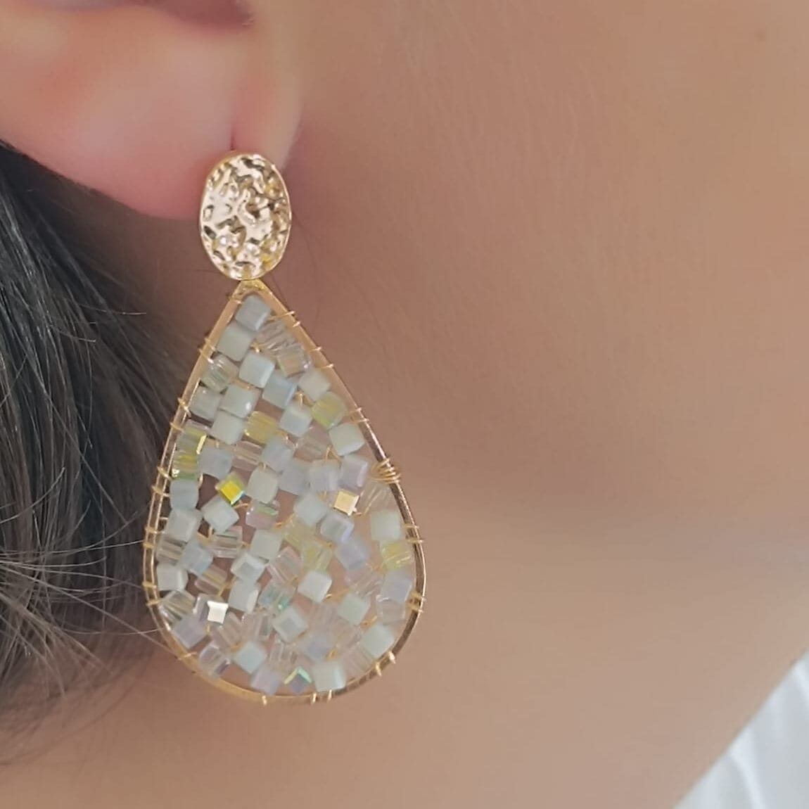 PENDIENTES LÁGRIMA MULTICOLOR ERYNA PENDIENTES LÁGRIMA MULTICOLOR ERYNA