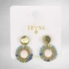 PENDIENTES ERYNA ARO DE CUENTAS MINI