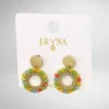 PENDIENTES ERYNA ARO DE CUENTAS MINI