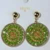 PENDIENTES ERYNA ARO FLOR DE CUENTAS