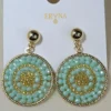 PENDIENTES ERYNA ARO FLOR DE CUENTAS