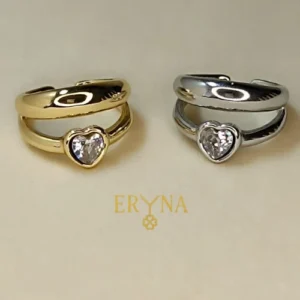 ANILLO ERYNA CORAZÓN MINIMALISTA