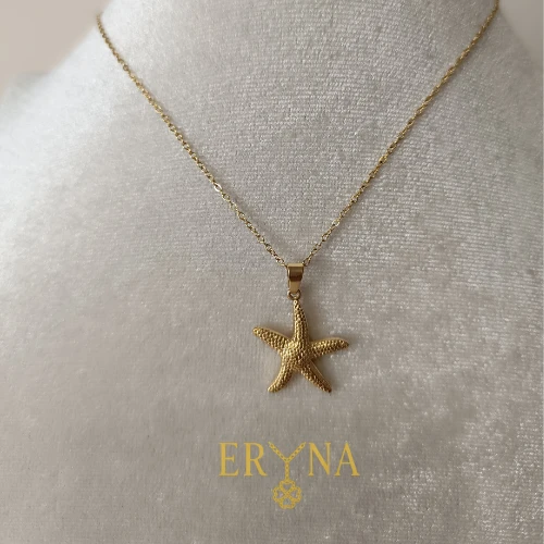 COLGANTE ERYNA ESTRELLA DE MAR ACERO