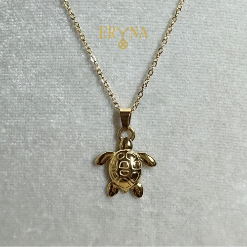 COLGANTE ERYNA TORTUGA EN ACERO