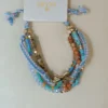 PULSERA MULTICOLOR CRISTAL Y PIEDRA ERYNA