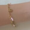 PULSERA ERYNA ÁRBOL DE LA VIDA Y TUBOS DE CRISTAL