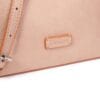 bolso irene bandolera rosa detalle logo
