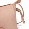 bolso irene bandolera rosa detalle correa