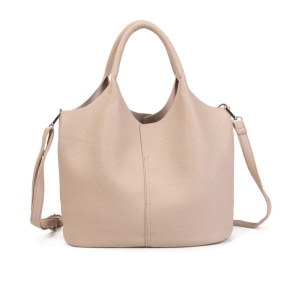 Bolso shopper IRENE PU color beige