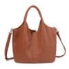 Bolso shopper IRENE PU color marrón