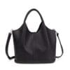 Bolso shopper IRENE PU color negro