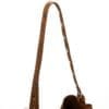 bolso abag marrón shopper efecto ante