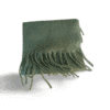 Bufanda efecto cashmere color verde