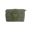 Bolso de ante italiano en color verde
