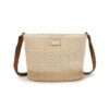 Bolso bandolera MAC&NOA de fibra natural vista frontal