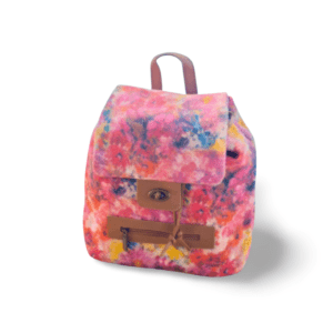 MOCHILA DE RAFIA MULTICOLOR