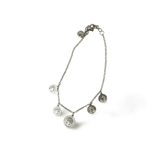 Pulsera ERYNA árbol de la vida acero inoxidable con cierre ajustable