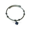 Pulsera ERYNA de acero inoxidable con colgante trébol