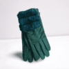 Guantes de invierno ERYNA color verde botella Guantes de invierno ERYNA color verde botella