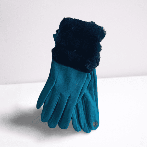 Guantes de invierno ERYNA color azul petróleo Guantes de invierno ERYNA color azul petróleo