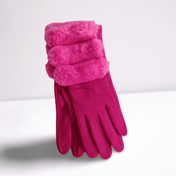 Guantes de invierno ERYNA color fucsia Guantes de invierno ERYNA color fucsia