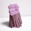 Guantes de invierno ERYNA color rosa empolvado Guantes de invierno ERYNA color rosa empolvado