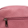 bolsillo trasero con cremallera bandolera rosa ERYNA efecto piel
