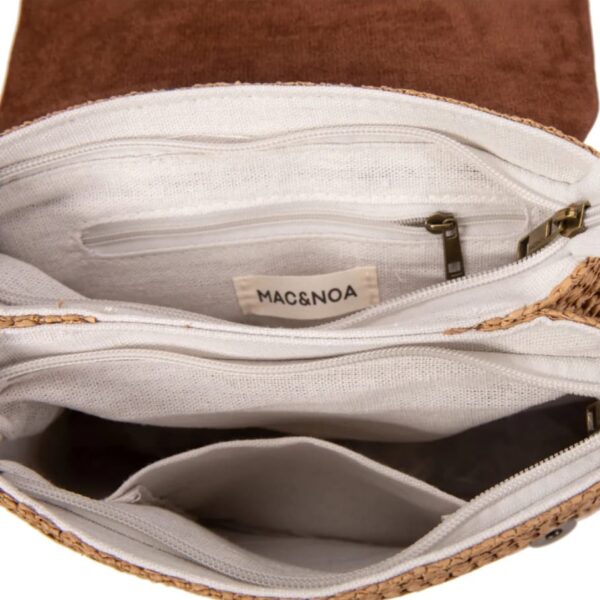 Interior mochila MAC&NOA