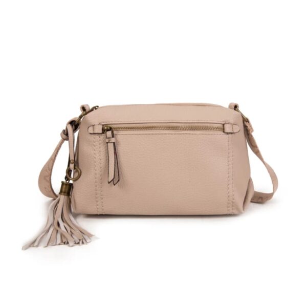 Bolso bandolera MAC&NOA beige