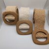 Colores disponibles cinturon rafia mujer