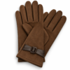 Guantes Mujer Talla Única con Hebilla Marrón Medio ERYNA Guantes de mujer talla única con hebilla en color marrón medio ERYNA