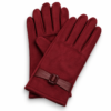 Guantes Mujer Talla Única con Hebilla Rojos ERYNA Guantes de mujer talla única con hebilla color camel ERYNA