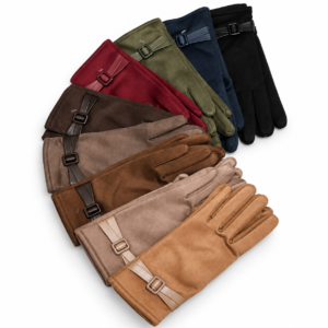 Guantes mujer talla única con hebilla disponibles en varios colores ERYNA