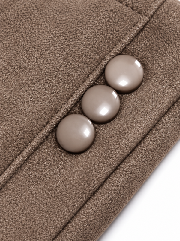 Guantes Mujer con Botón de Perla ERYNA – Detalle Detalle de botones efecto perla en guantes de mujer ERYNA