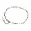 Pulsera de acero inoxidable con eslabones infinito