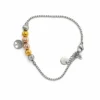 Pulsera ERYNA árbol de la vida en acero bicolor Pulsera ERYNA árbol de la vida en acero bicolor