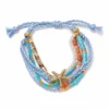 Pulsera MULTICOLOR CRISTAL Y PIEDRA ERYNA - AZUL Pulsera MULTICOLOR CRISTAL Y PIEDRA ERYNA - AZUL